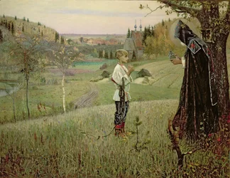A visão do jovem Bartolomeu, 1889-90